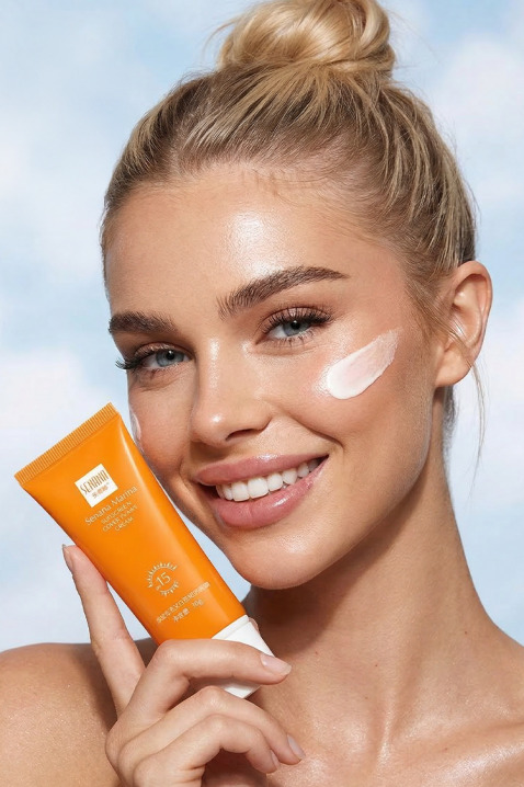 Krem przeciwsłoneczny SENANA Face Sunscreen SPF 15IVET.PL - Modna odzież
