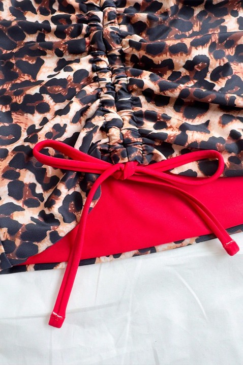 Komplet plażowy DANVILZA, Kolor : panterka, IVET.PL - Modna odzież