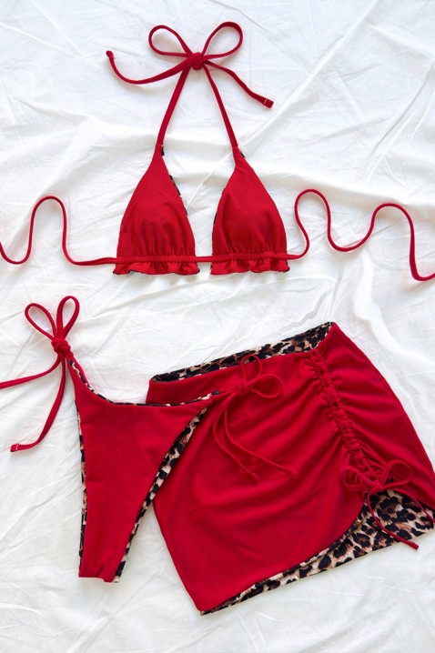 Komplet plażowy DANVILZA, Kolor : panterka, IVET.PL - Modna odzież