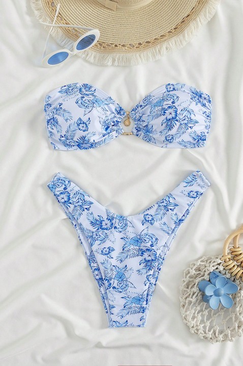 Strój kąpielowy LORIZIYA, Kolor : błękitny, IVET.PL - Modna odzież