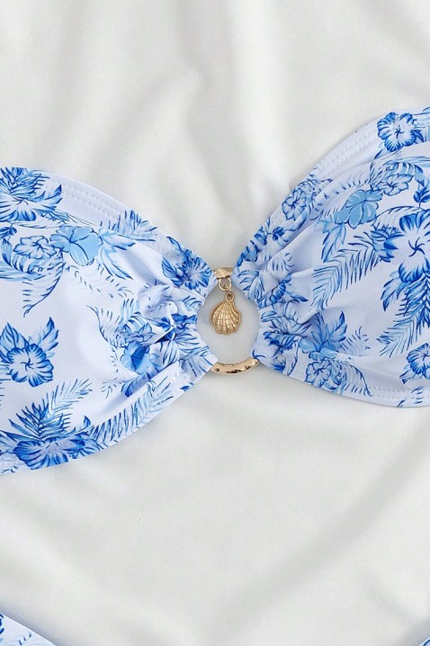 Strój kąpielowy LORIZIYA, Kolor : błękitny, IVET.PL - Modna odzież