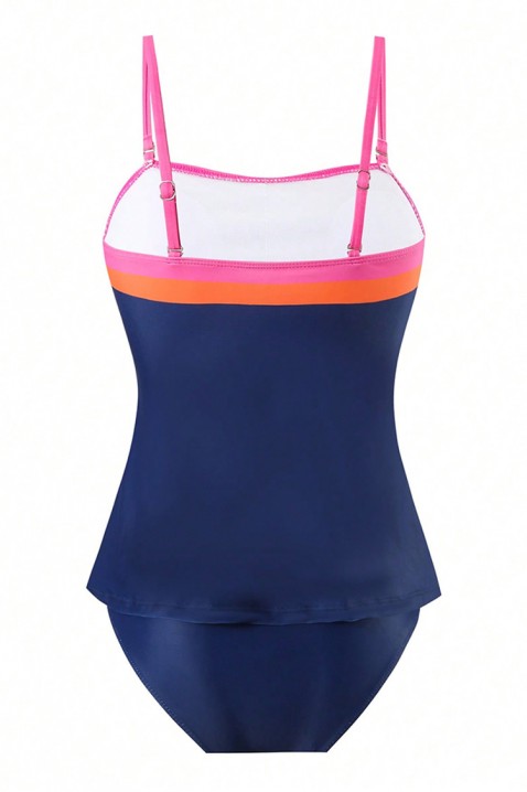 Strój kąpielowy ZOLIRA, Kolor : chabrowy, IVET.PL - Modna odzież