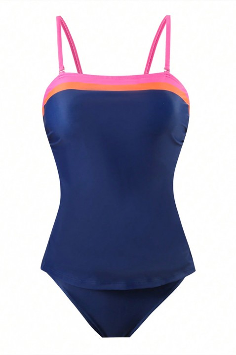 Strój kąpielowy ZOLIRA, Kolor : chabrowy, IVET.PL - Modna odzież