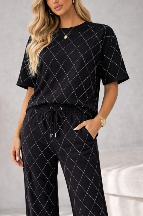 Komplet ZEKIRA BLACK, Kolor : czarny, IVET.PL - Modna odzież