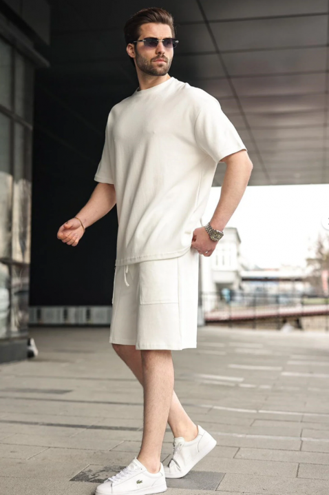 Komplet MORNELFO ECRU, Kolor : ecru, IVET.PL - Modna odzież