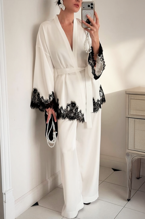 Komplet HELDENZA, Kolor : biały, IVET.PL - Modna odzież