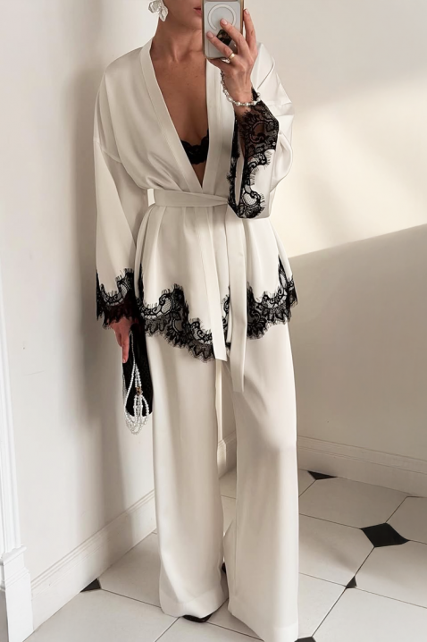 Komplet HELDENZA, Kolor : biały, IVET.PL - Modna odzież