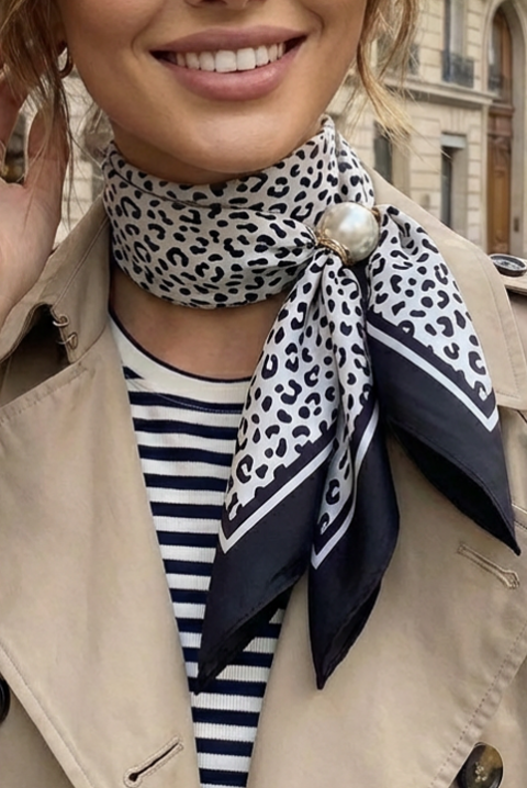 Apaszka FLAMEZA, Kolor : czarny, IVET.PL - Modna odzież