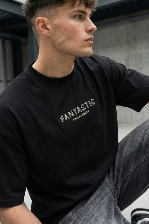 Koszulka ALEKSINO BLACK, Kolor : czarny, IVET.PL - Modna odzież