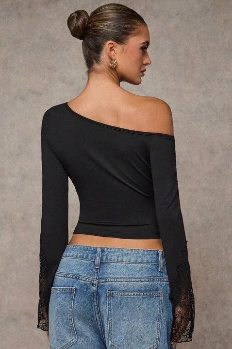 Bluzka ZAROLIA BLACK, Kolor : czarny, IVET.PL - Modna odzież