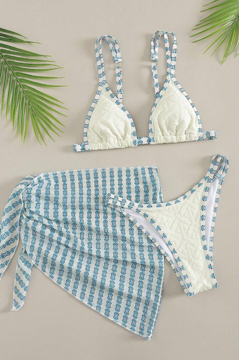 Komplet plażowy SIMFOLRA WHITE, Kolor : biały, IVET.PL - Modna odzież