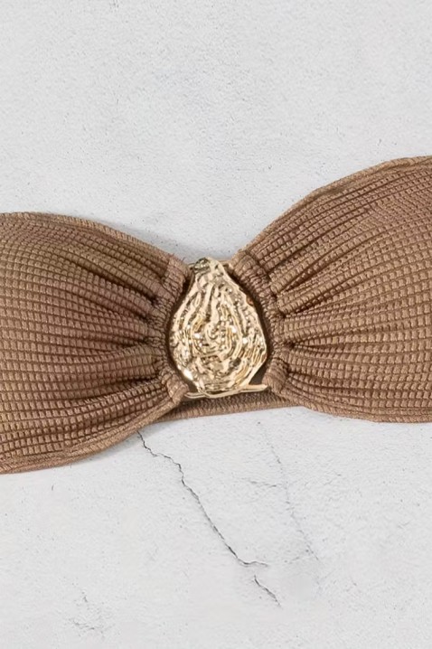 Kmplet plażowy BIOREVA BROWN, Kolor : jasnobrązowy, IVET.PL - Modna odzież