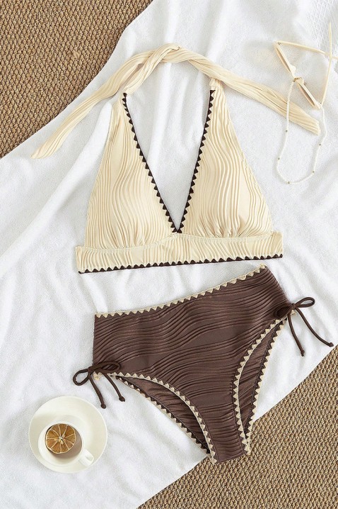 Strój kąpielowy VRENILMA, Kolor : brązowy, IVET.PL - Modna odzież