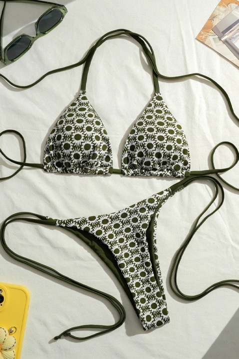 Strój kapielowy KLORMEVA, Kolor : ciemnozielony, IVET.PL - Modna odzież