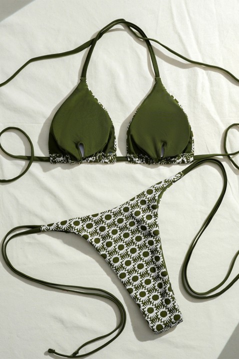 Strój kapielowy KLORMEVA, Kolor : ciemnozielony, IVET.PL - Modna odzież