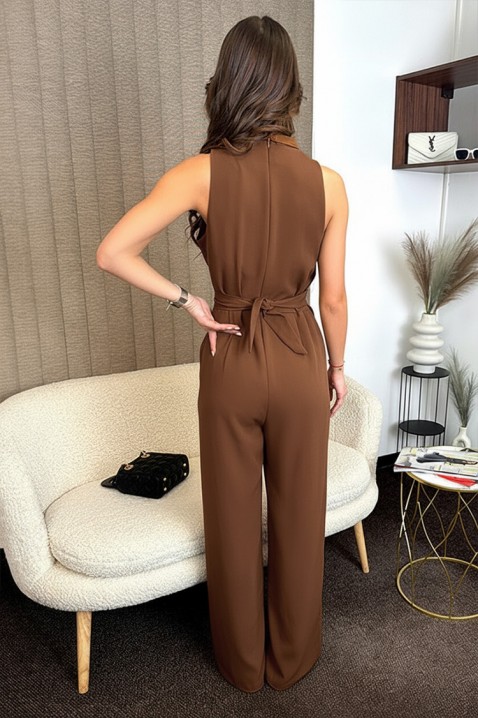 Kombinezon VELDONZA BROWN, Kolor : brązowy, IVET.PL - Modna odzież