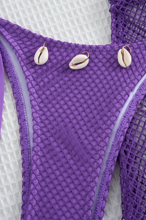 Komplet plażowy FRENOSA LILA, Kolor : fioletowy, IVET.PL - Modna odzież