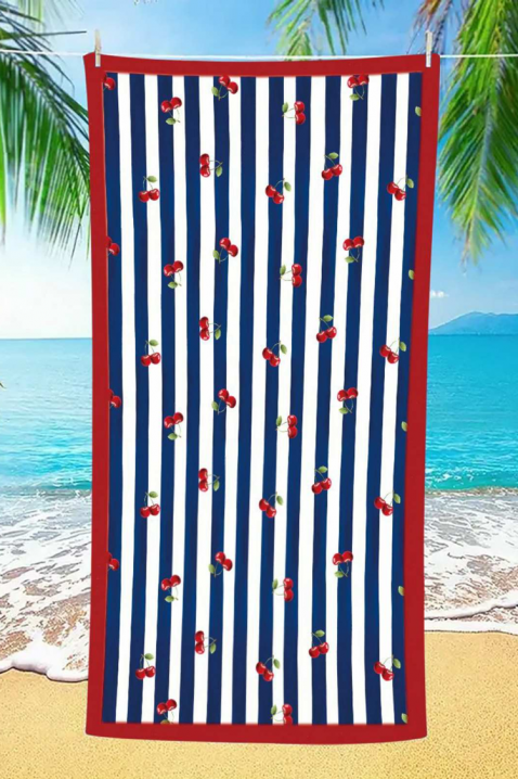 Ręcznik plażowy CHERILDA, Kolor : granatowy, IVET.PL - Modna odzież