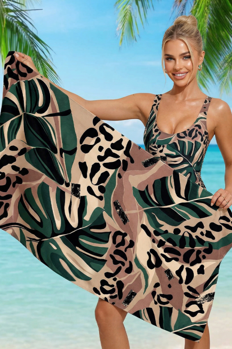 Ręcznik plażowy ALGILINZA, Kolor : wielokolorowy, IVET.PL - Modna odzież