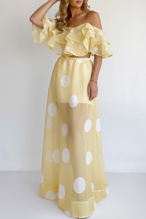 Komplet DLONDELA YELLOW, Kolor : żółty, IVET.PL - Modna odzież