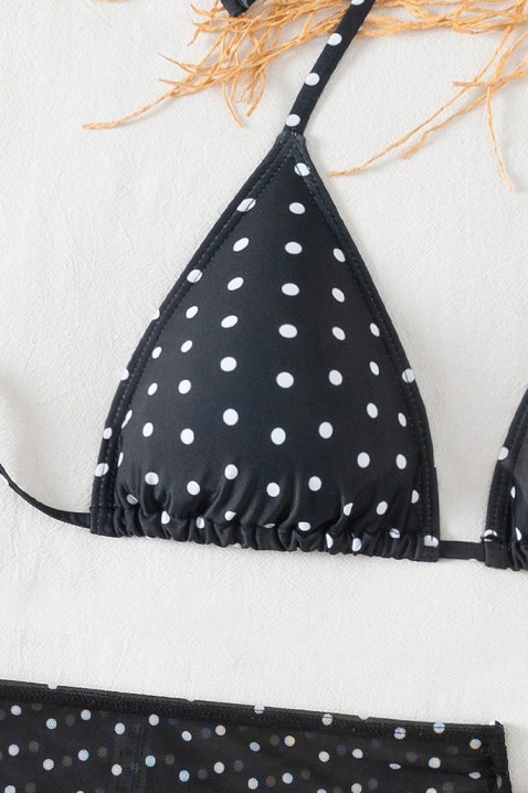 Komplet plażowy MIOGERNA, Kolor : czarny, IVET.PL - Modna odzież