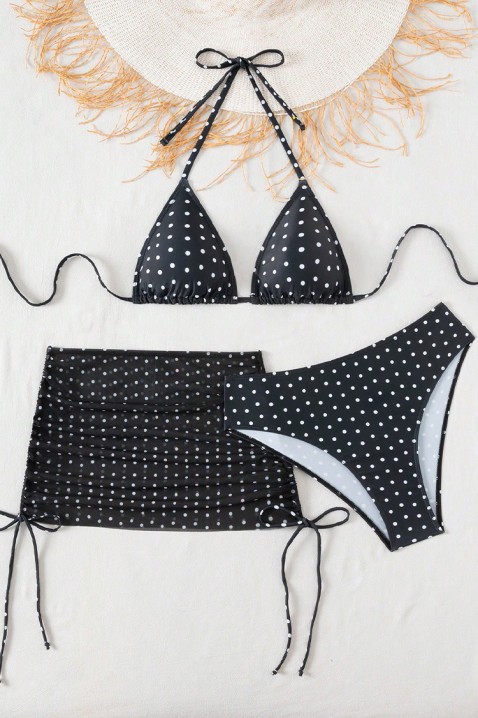 Komplet plażowy MIOGERNA, Kolor : czarny, IVET.PL - Modna odzież