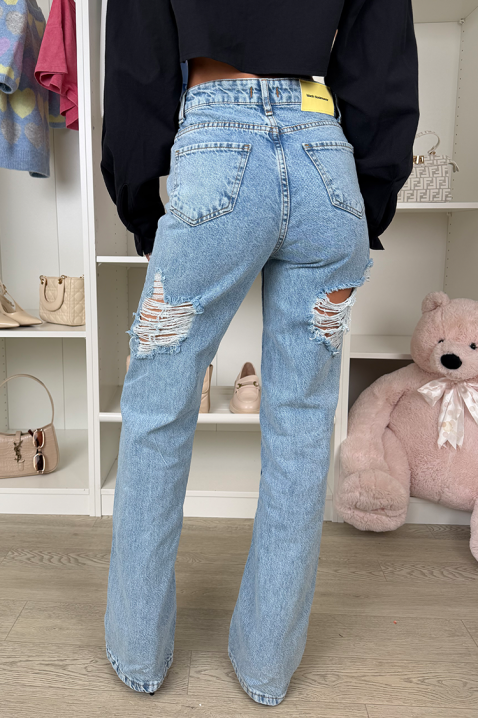 Jeansy DEMINZA, Kolor : chabrowy, IVET.PL - Modna odzież