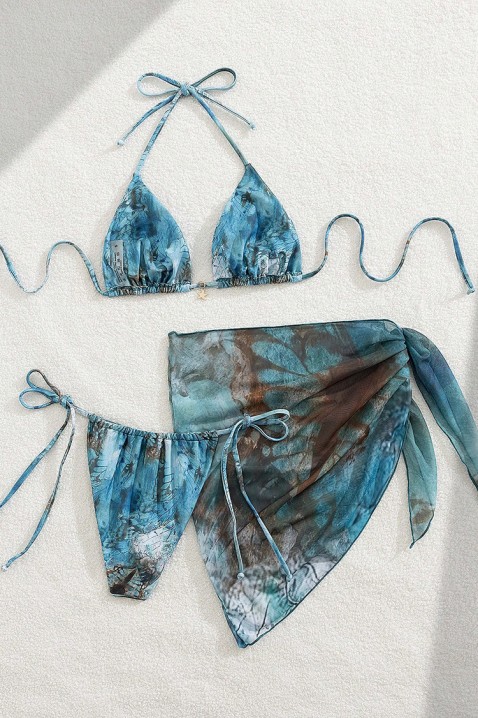 Komplet plażowy FRENILMA SKY, Kolor : chabrowy, IVET.PL - Modna odzież