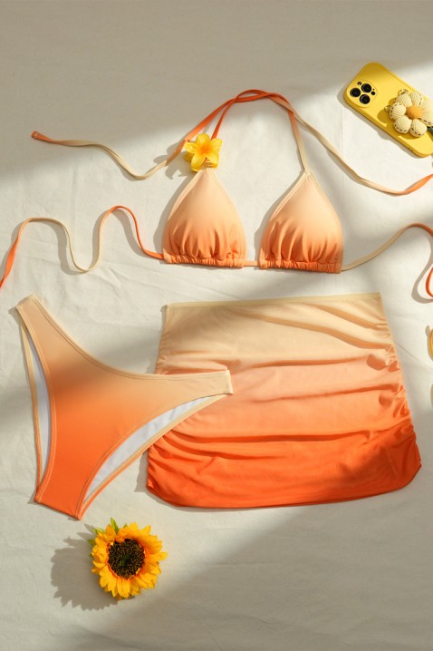 KOmplet plażowy BROLEMA, Kolor : pomarańczowy, IVET.PL - Modna odzież