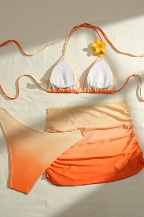 KOmplet plażowy BROLEMA, Kolor : pomarańczowy, IVET.PL - Modna odzież