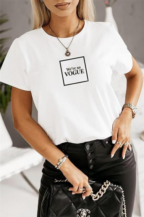 Koszulka SELRINDA, Kolor : biały, IVET.PL - Modna odzież