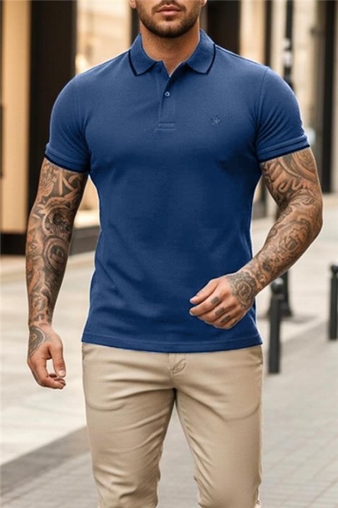 Koszulka MORIFO NAVY, Kolor : granatowy, IVET.PL - Modna odzież