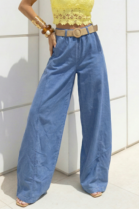 Jeansy GLOREDANA, Kolor : błękitny, IVET.PL - Modna odzież