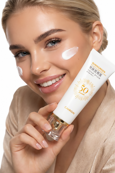 Krem przeciwsłoneczny CAHNSAI Face Sunscreen SPF 50IVET.PL - Modna odzież