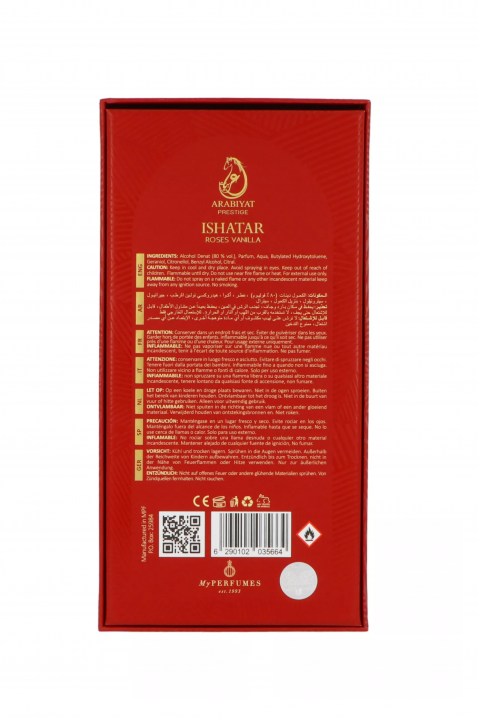 Woda perfumowana Arabiyat Prestige Ishatar Roses Vanilla EDP 110 mlIVET.PL - Modna odzież