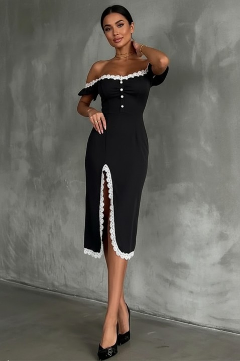 Sukienka MRONZELA, Kolor : czarny, IVET.PL - Modna odzież