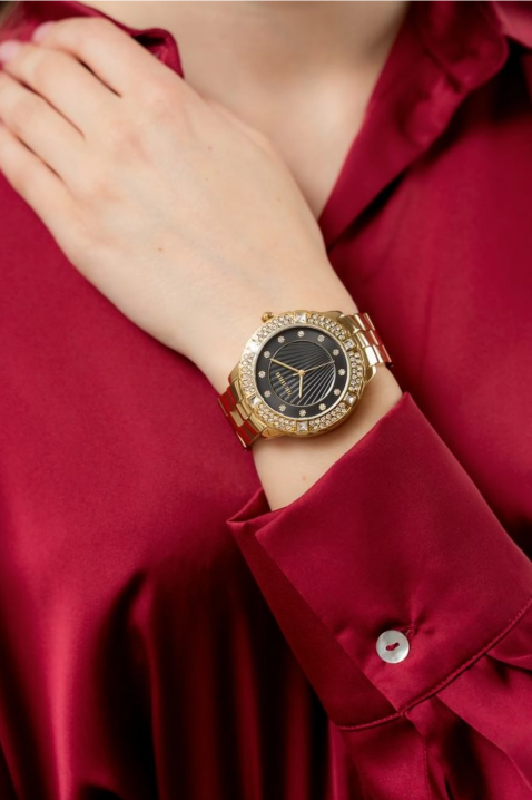 Zegarek damski Paul Lorens PL10659B-3D1, Kolor : złoty, IVET.PL - Modna odzież