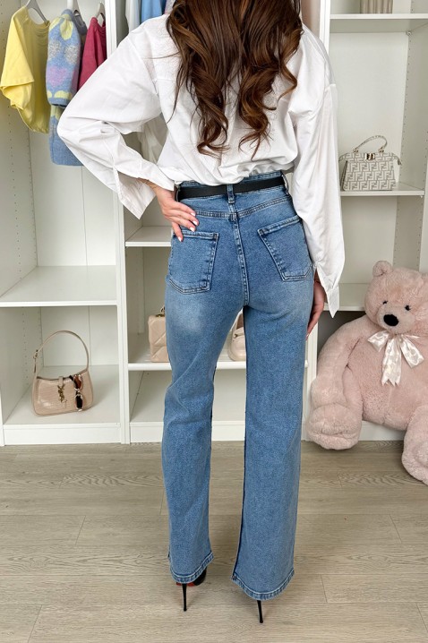Jeansy TEDONSA, Kolor : denim, IVET.PL - Modna odzież
