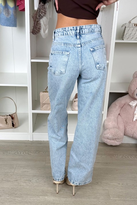 Jeansy FRILONDA, Kolor : błękitny, IVET.PL - Modna odzież