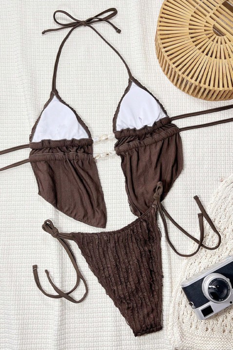 Strój kąpielowy VEOXIRA BROWN, Kolor : brązowy, IVET.PL - Modna odzież