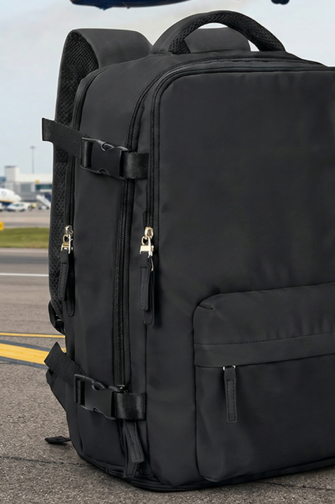 Plecak kabinowy ROLNEZA BLACK, Kolor : czarny, IVET.PL - Modna odzież