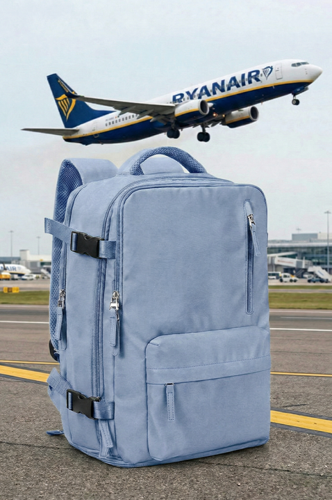 Plecak kabinowy RAYANAIR ROLNEZA SKY, Kolor : błękitny, IVET.PL - Modna odzież