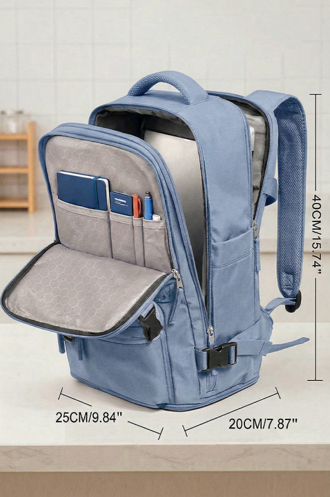 Plecak kabinowy RAYANAIR ROLNEZA SKY, Kolor : błękitny, IVET.PL - Modna odzież