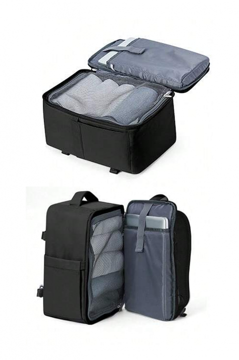 Plecak podróżny RAYANAIR WINZONA BLACK, Kolor : czarny, IVET.PL - Modna odzież