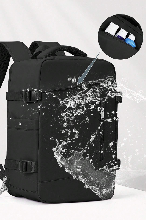 Plecak podróżny RAYANAIR WINZONA BLACK, Kolor : czarny, IVET.PL - Modna odzież