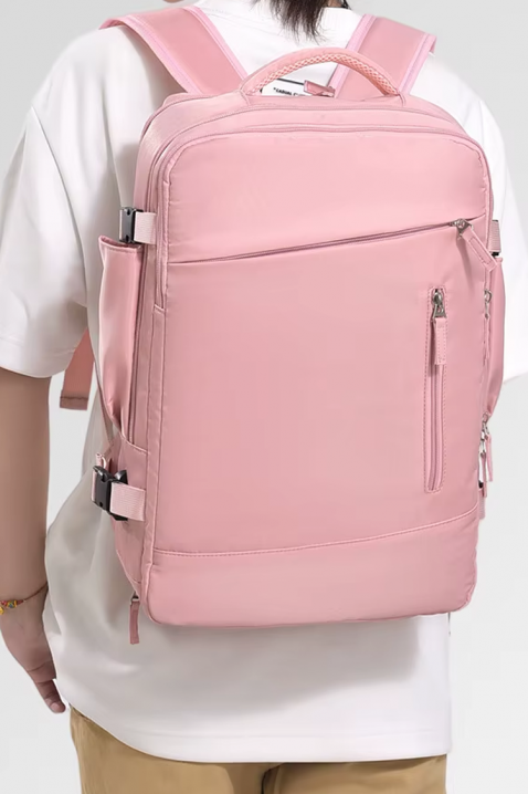 Plecak podróżny RAYANAIR WINZONA PUDRA, Kolor : pudrowy róż, IVET.PL - Modna odzież