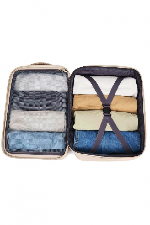 Plecak podróżny RAYANAIR WINZONA ECRU, Kolor : ecru, IVET.PL - Modna odzież