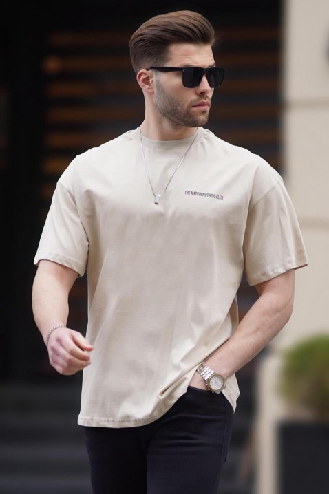 Koszulka MOLVENZO BEIGE, Kolor :  beżowy, IVET.PL - Modna odzież