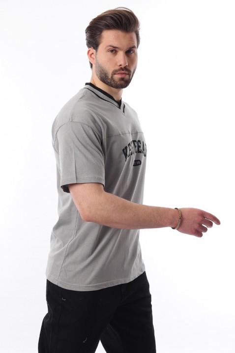 Koszulka FELONZO GREY, Kolor : szary, IVET.PL - Modna odzież