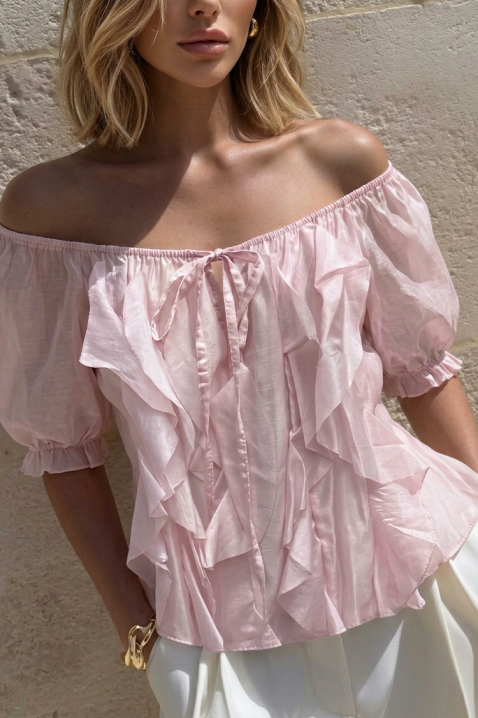 Top TAROLIA PINK, Kolor : różowy, IVET.PL - Modna odzież